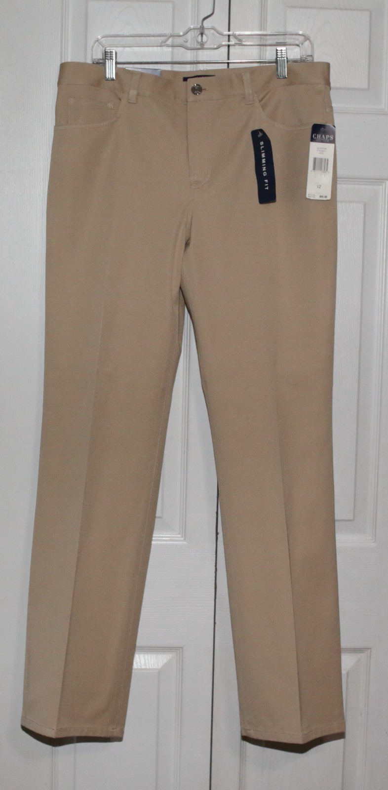 Chaps By Ralph Lauren Wheat Tan Slimming Fit Stretch Jeans Size 12