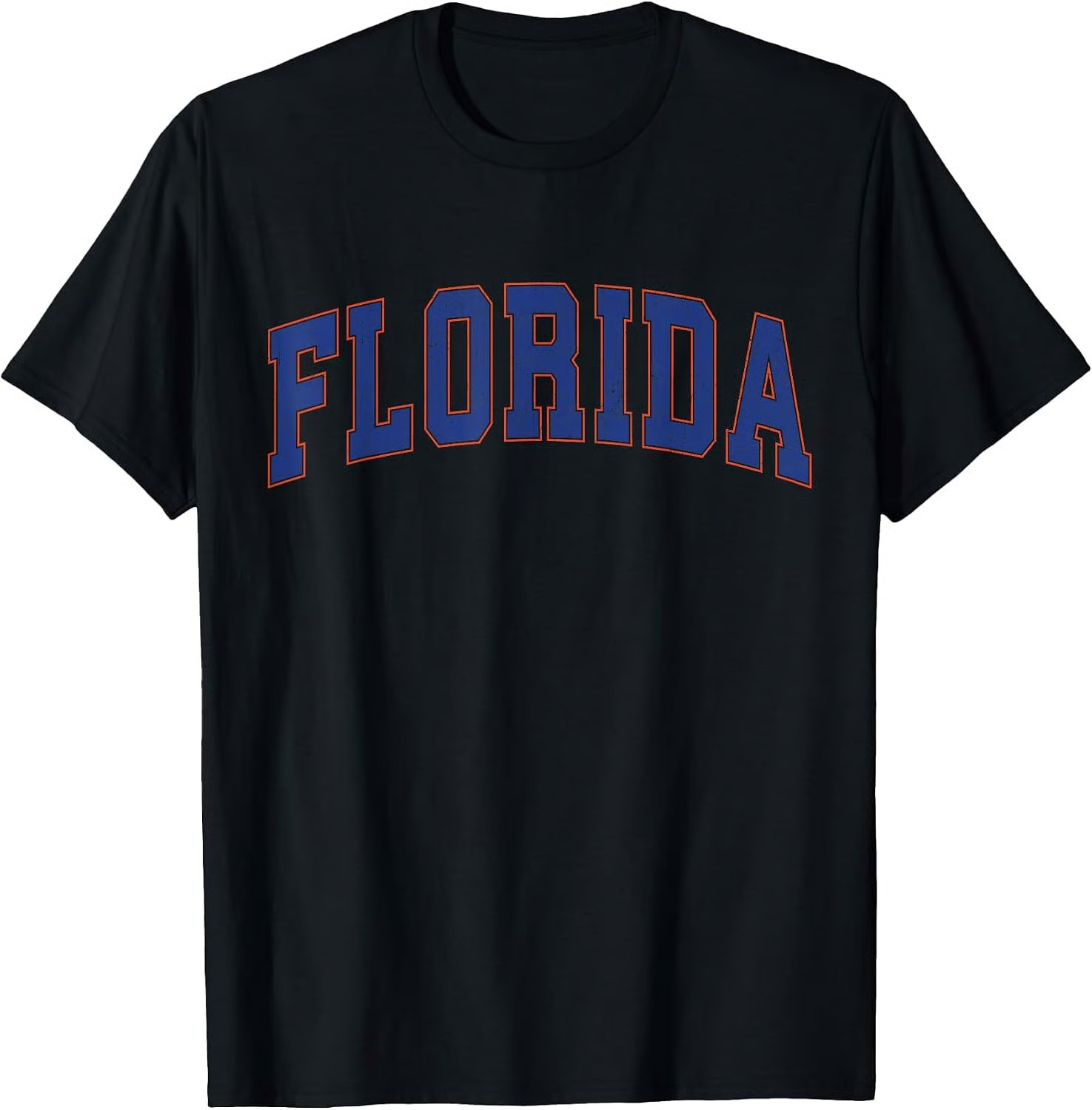 Florida FL Vintage Athletic Sports Orange Style 80s 90s T-Shirt