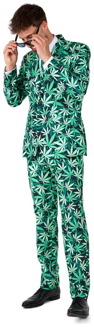 Suitmeister Men\'s Suits Cannabis - Opposuits
