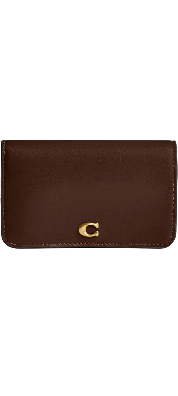 Coach Refined Calf Leather Essential Slim Card Case