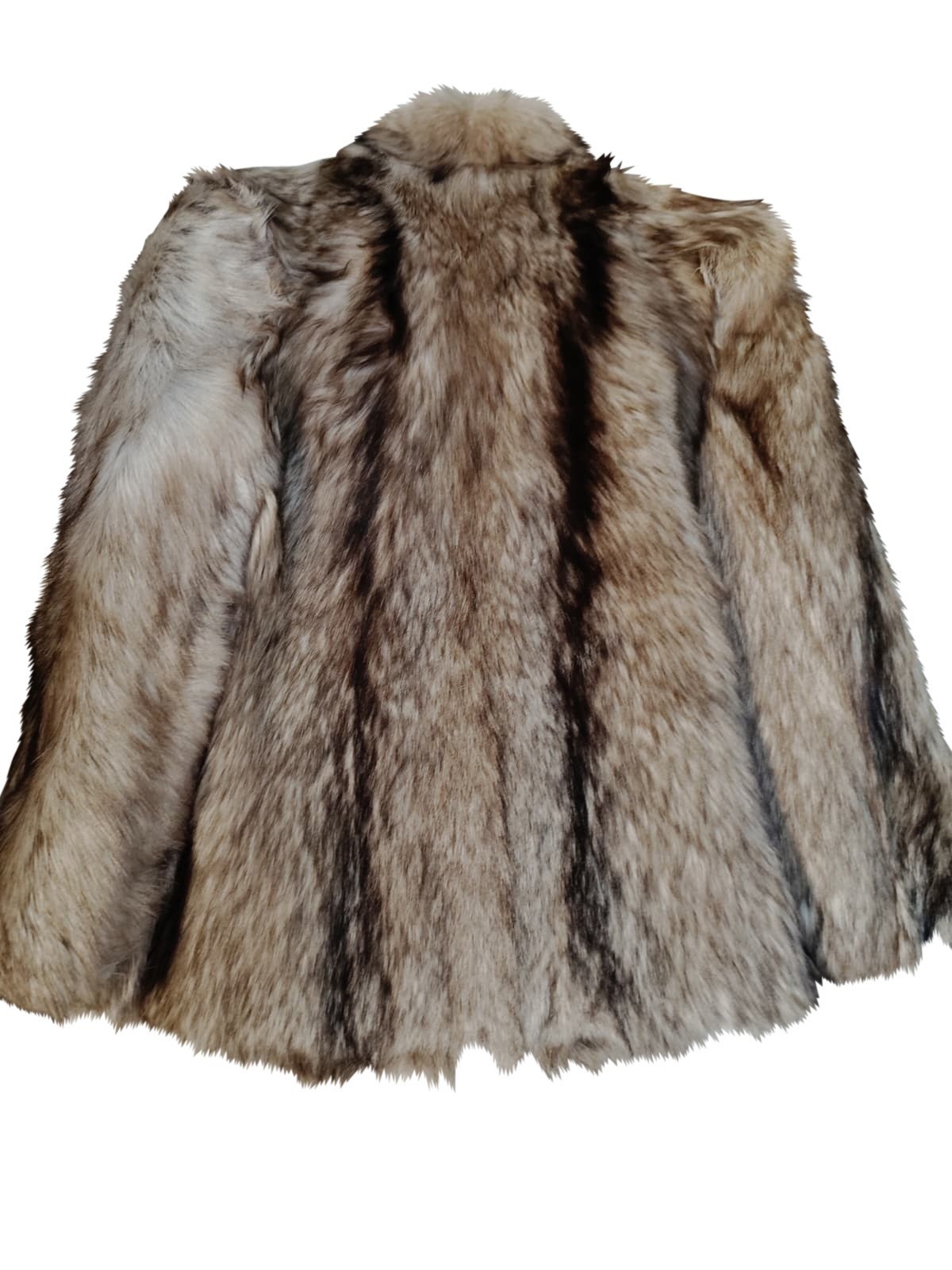 Beautiful Vintage Nanny Goat Genuine Unisex Fur Coat Size Medium