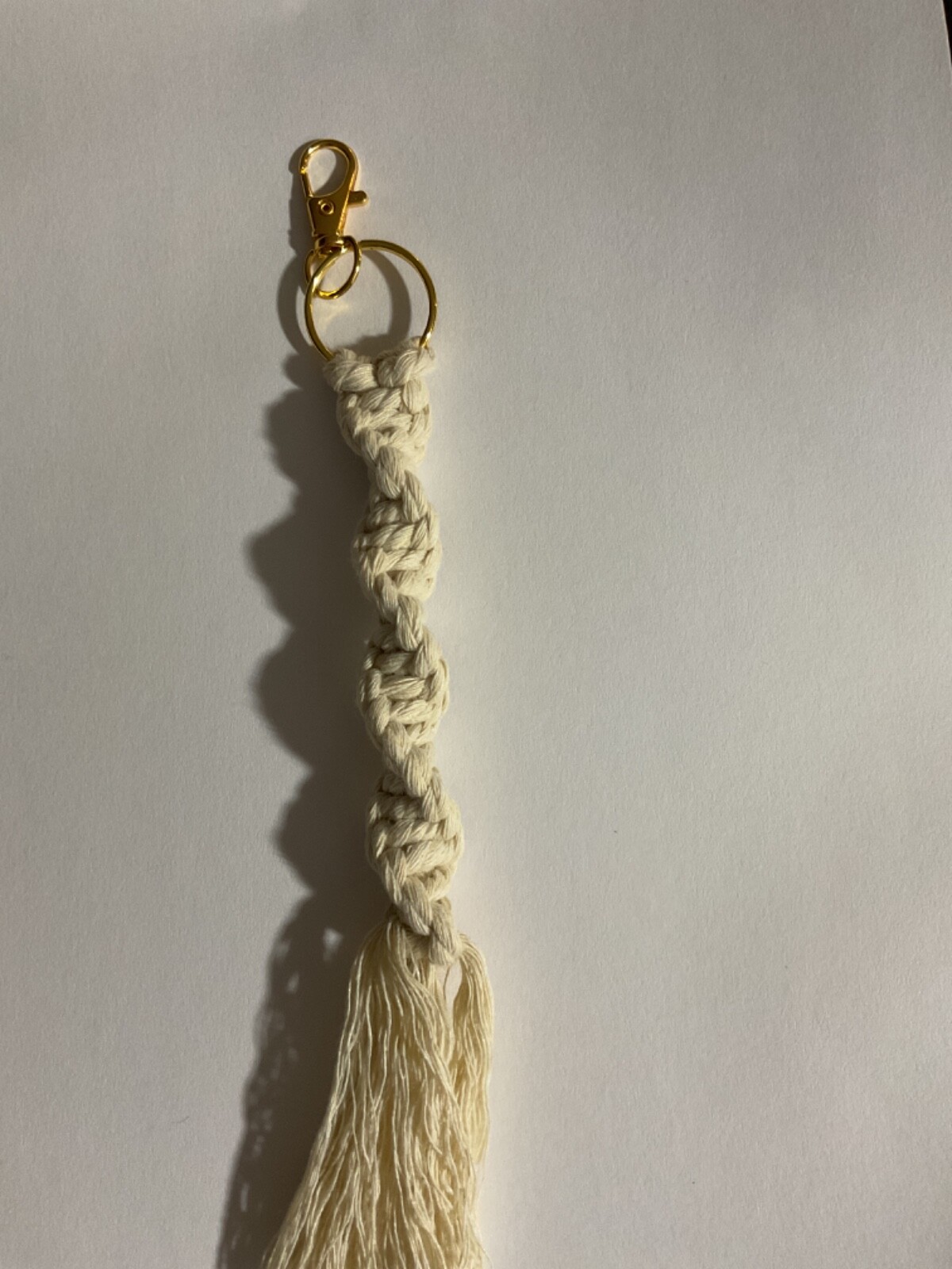 Handmade Macrame Key Chain
