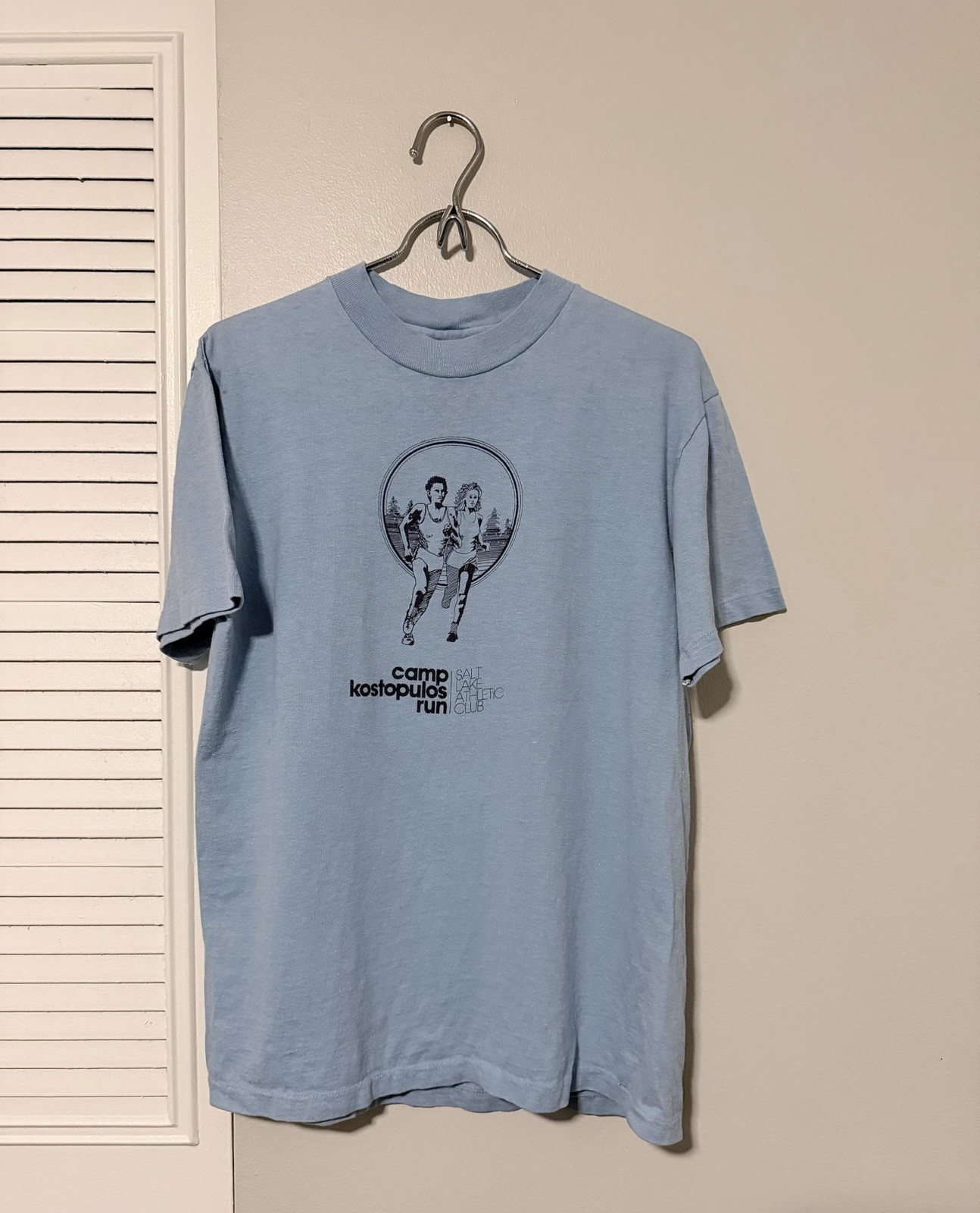 VTG 80s Camp Kostopulos Cotton T-Shirt M