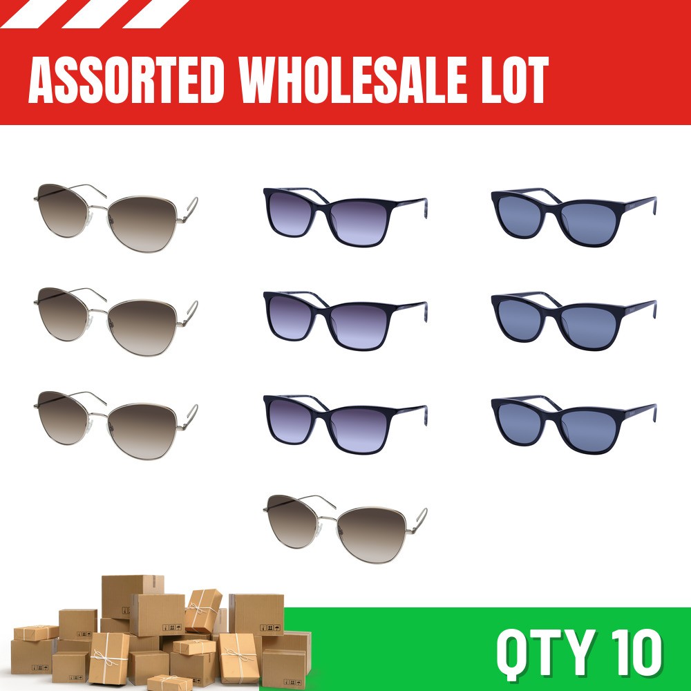 WHOLESALE ASSORTED LOT 10 DKNY SUNGLASSES store clearance latest collection mens