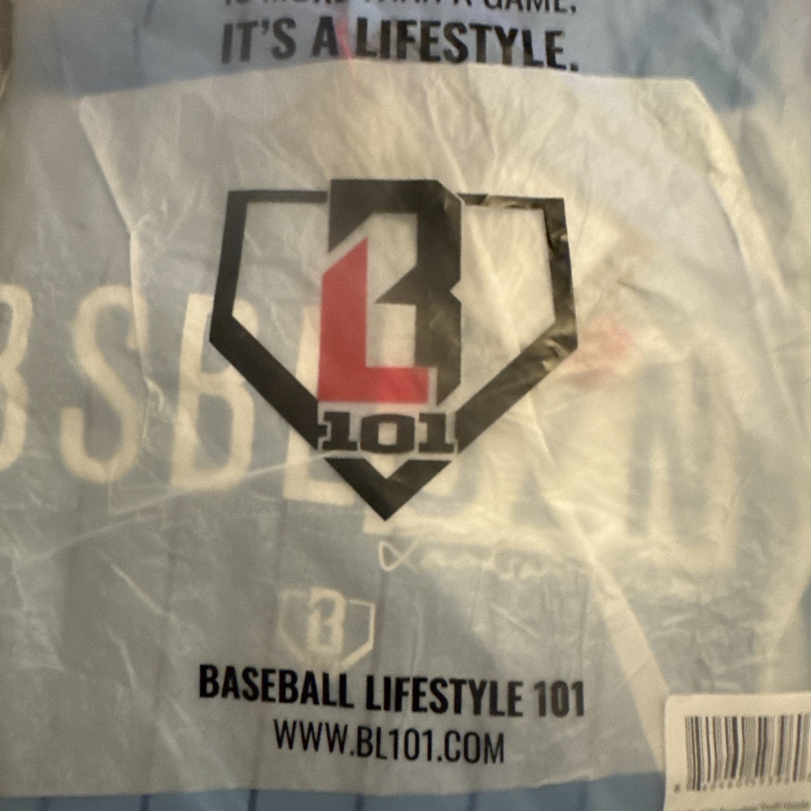 Baseball Lifestyle 101 BSBL-SZN Sleeveless Youth Hoodie V3 Blue Pinstripes YM