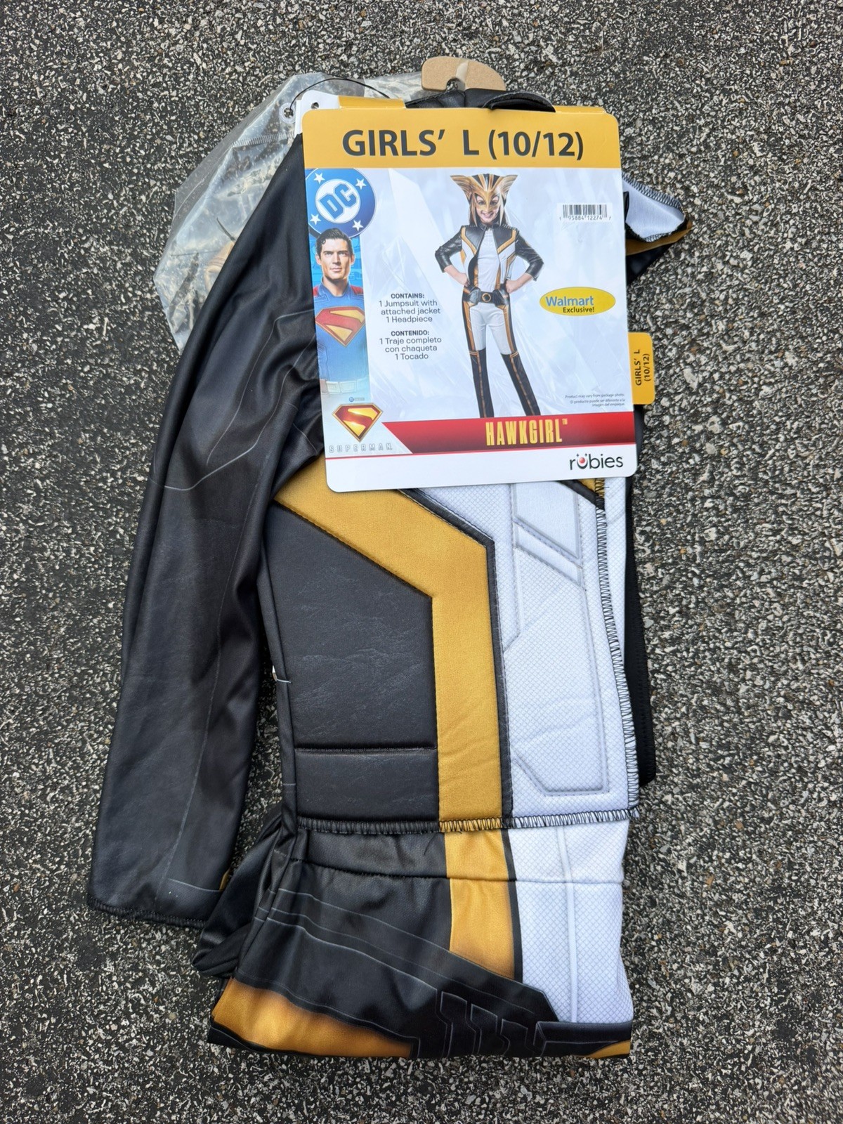Rubie’s DC hawkgirl costume size 10/12 nwt