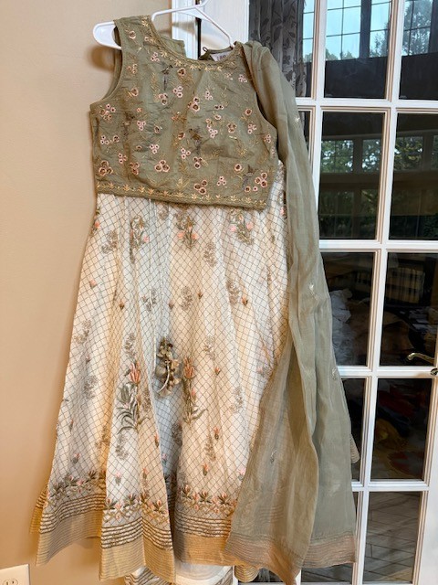 Women Designer BIBA lehenga skirt,  Blouse and dupatta for festive season