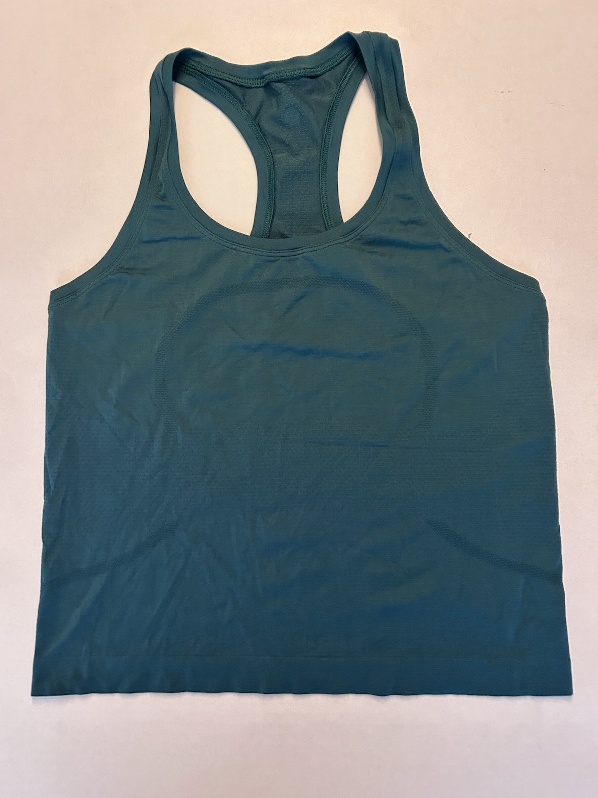 Lululemon Swiftly Tech Racerback Tank Top 2.0 *Race Length Storm Teal Size 8