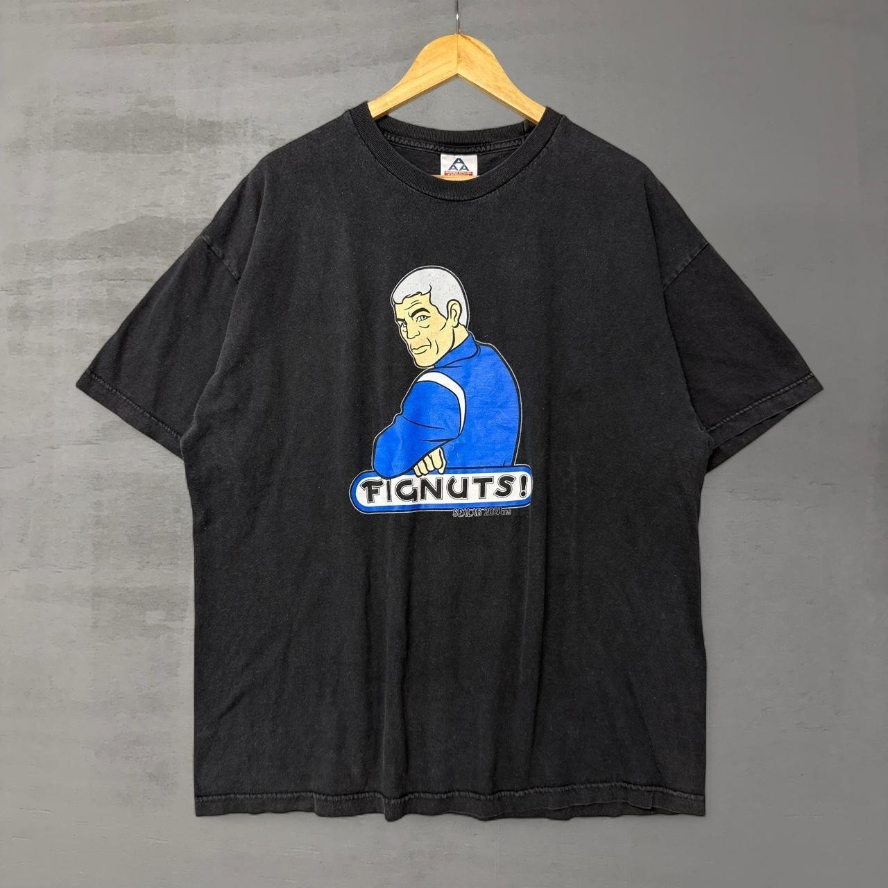 Vintage 2000\'s Adult Swim/Cartoon Network Sealab 2021 Fignuts shirt XXL