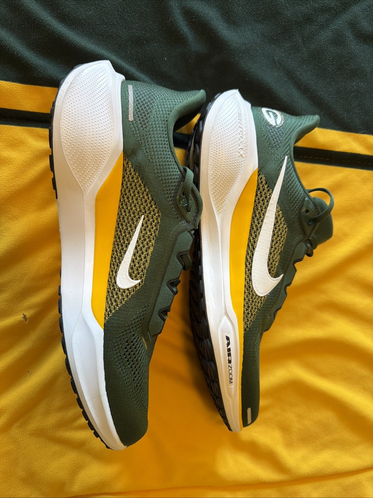 Nike Air Zoom Pegasus 41 Green Bay Packers Shoes Running NFL Men’s 9 NEW