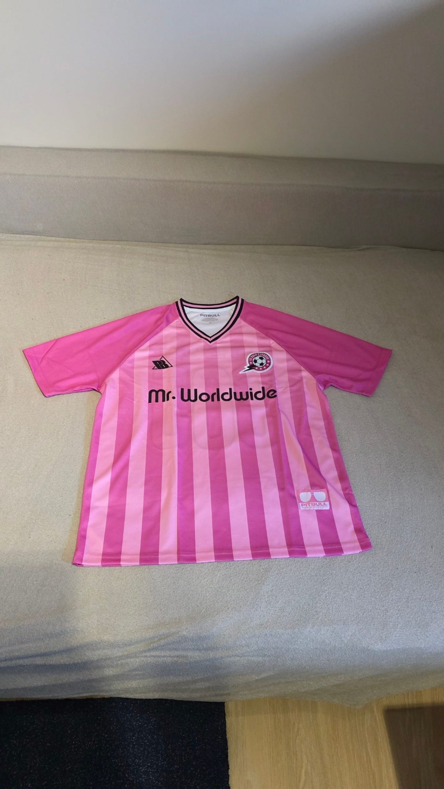 Rare Hot Pitbull Pink Mr Worldwide For Fans S to 5XL Raglan Shirt CK762