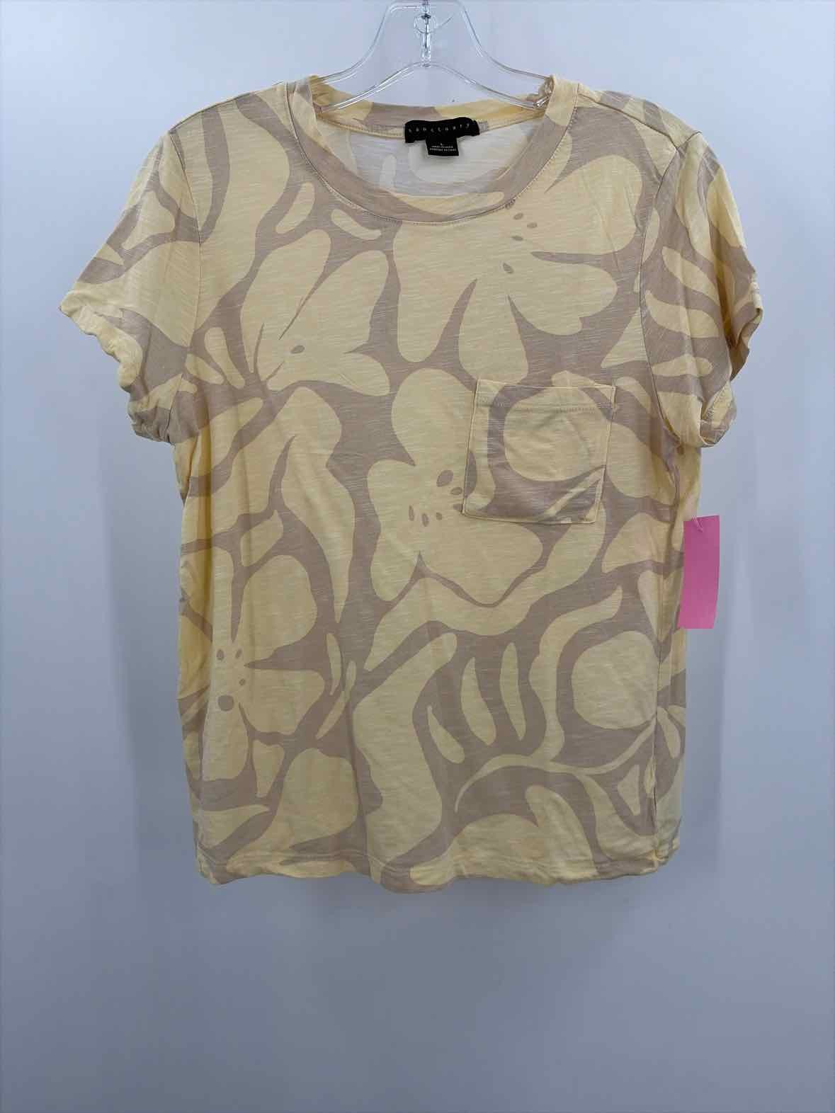 Pre-Owned Sanctuary Yellow Size Large T-shirt