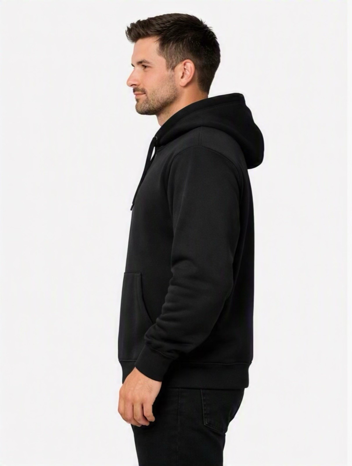 Bulk Hoodies (Case of 12 )– New Black Plan Hoodies  – Wholesale Price Mixed size