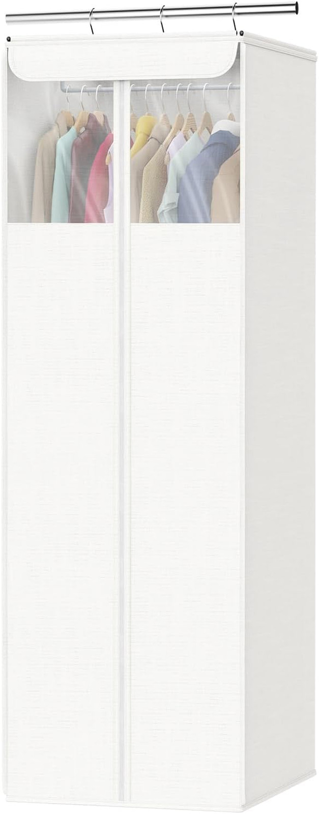 Cotton Garment Bag, Large Garment Bags for Hanging Clothes, 54 Inch
