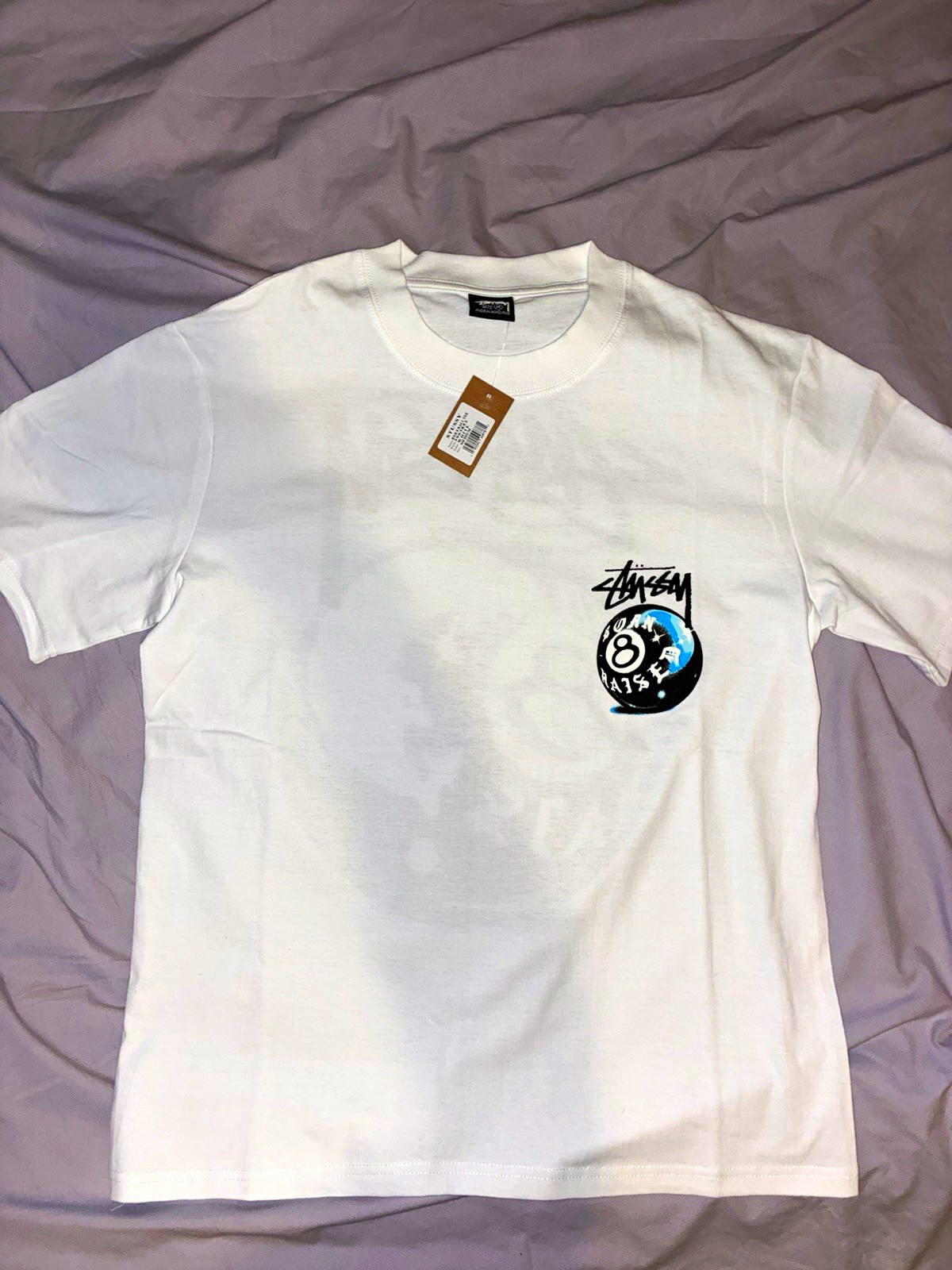 Stussy Born X Raised 8 Ball Tee