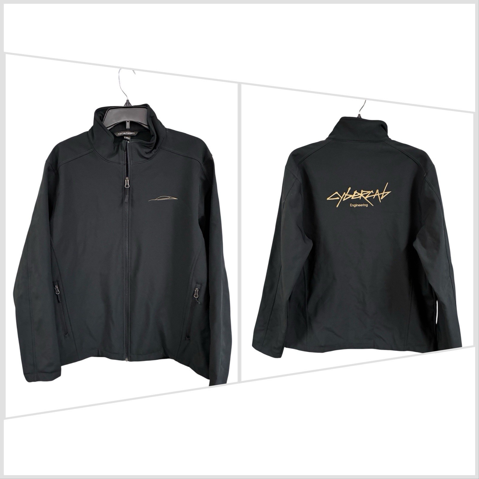 Tesla CYBERCAB Engineering Employee Jacket Sz L Unisex Softshell Elon Musk