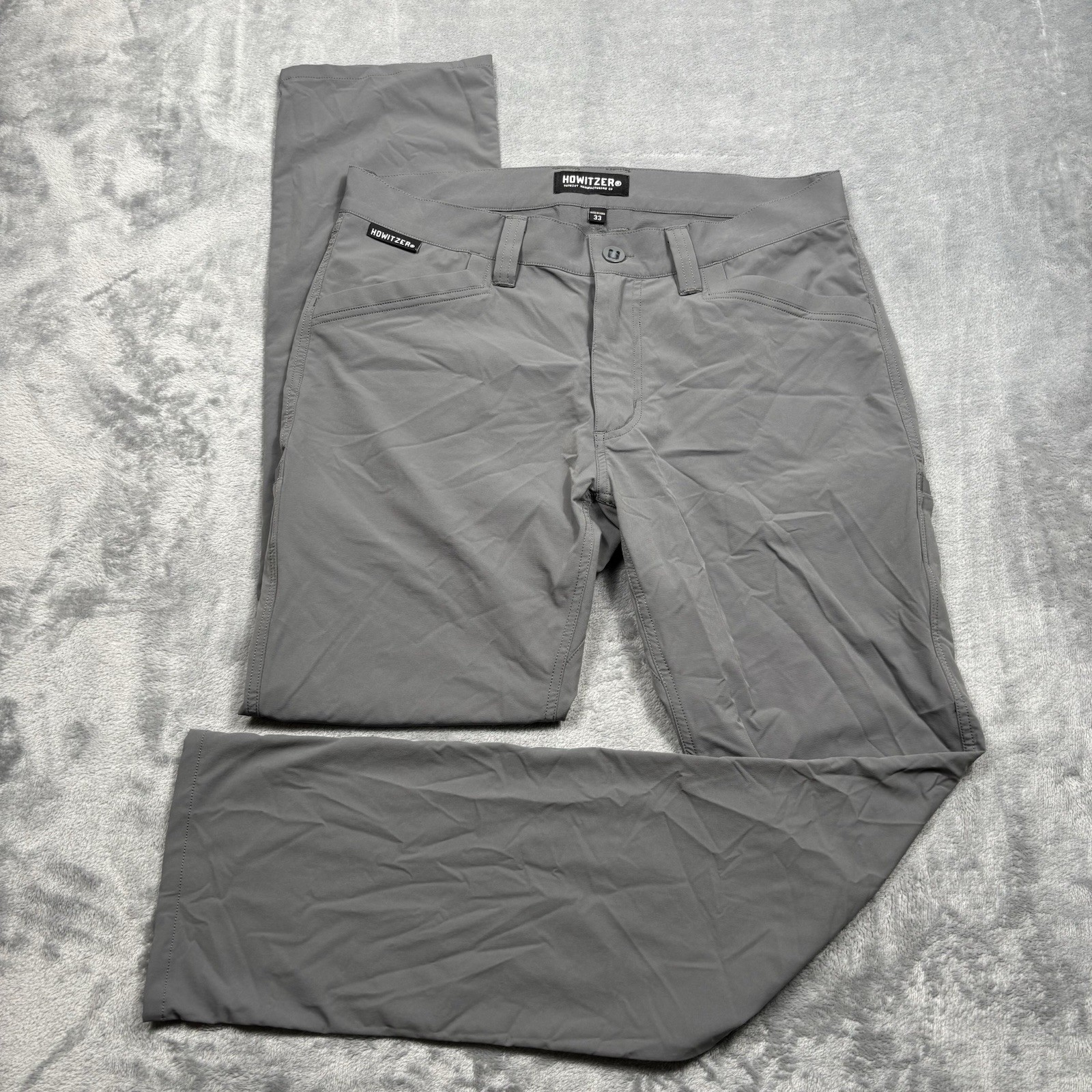 Howitzer Patriot Foxtrot Grunt Style Pants Grey Tactical Men\'s Size 33x32