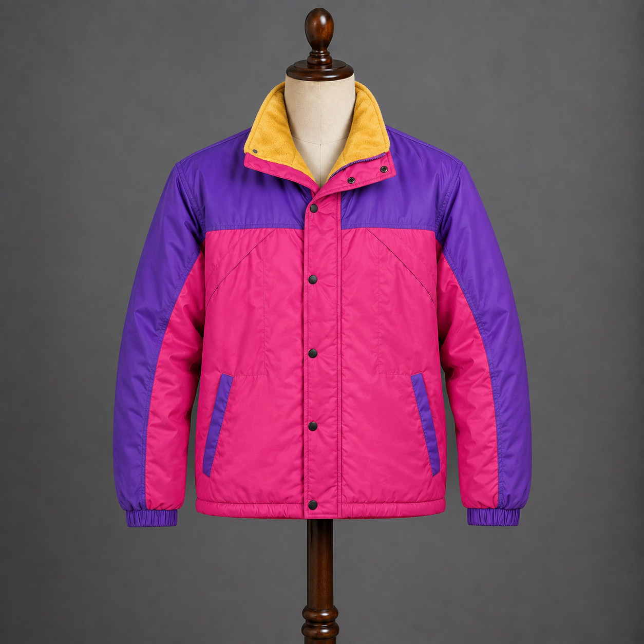 90s Retro Colorblock Windbreaker | Oliver Tree Inspired Rave Jacket