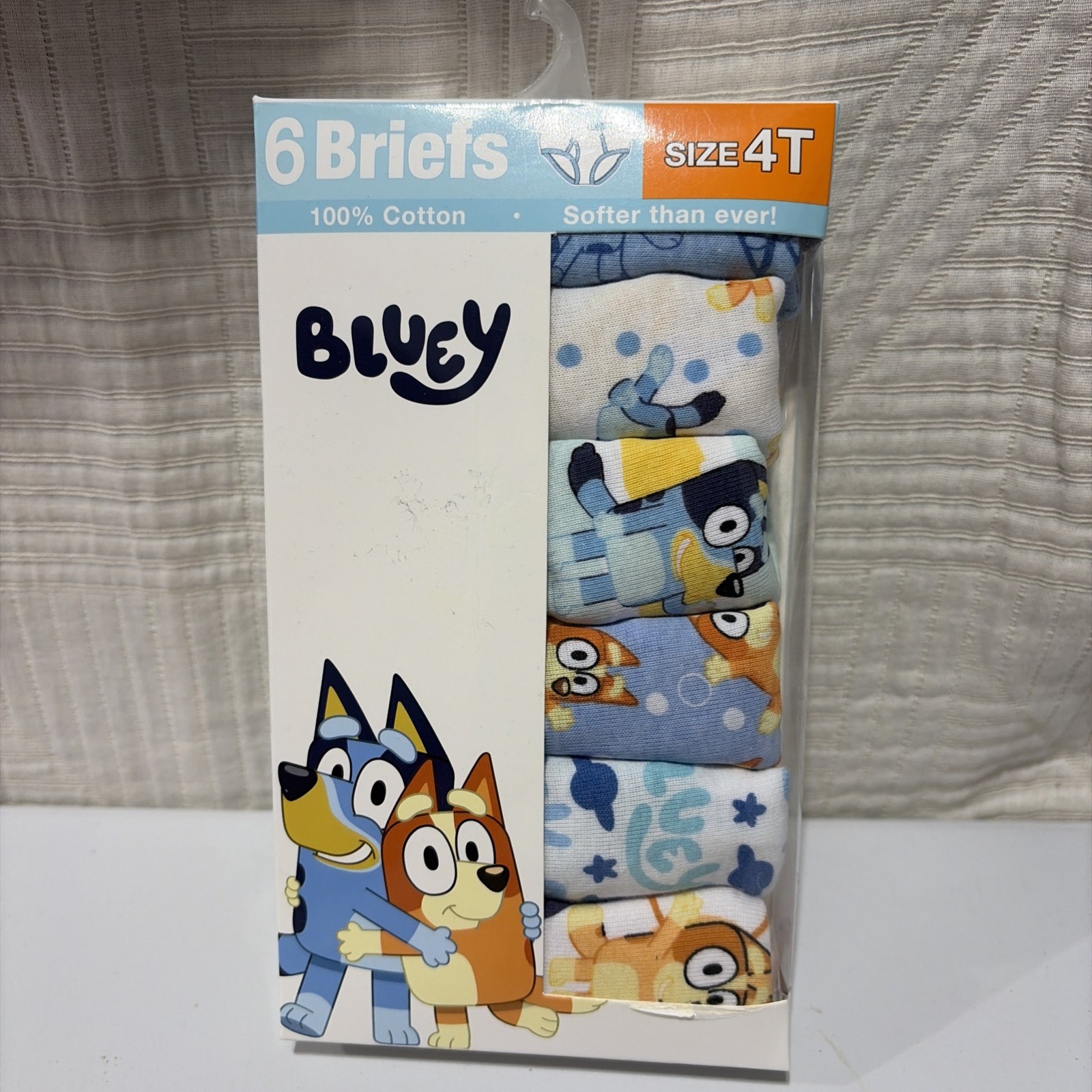 Bluey Toddle Boy 4T 6 Briefs New