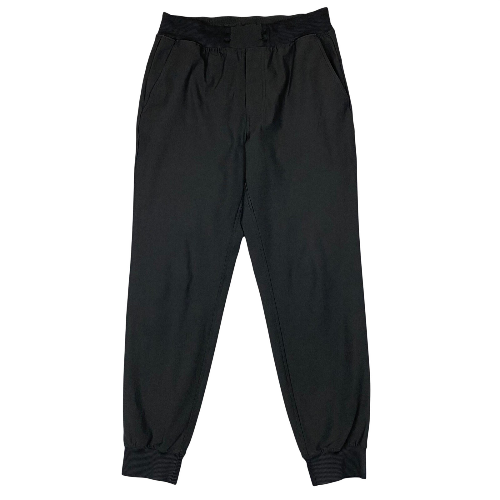 Rhoback Delta Performance Stretch Active Jogger Pants Mens Small Black