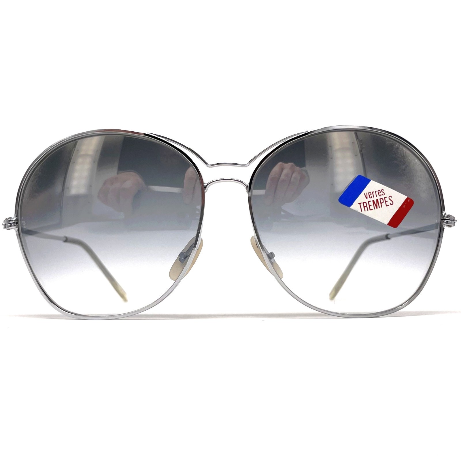 Vintage Loubsol 7510 Mirrored Sunglasses - France 1980s - Original - Grey