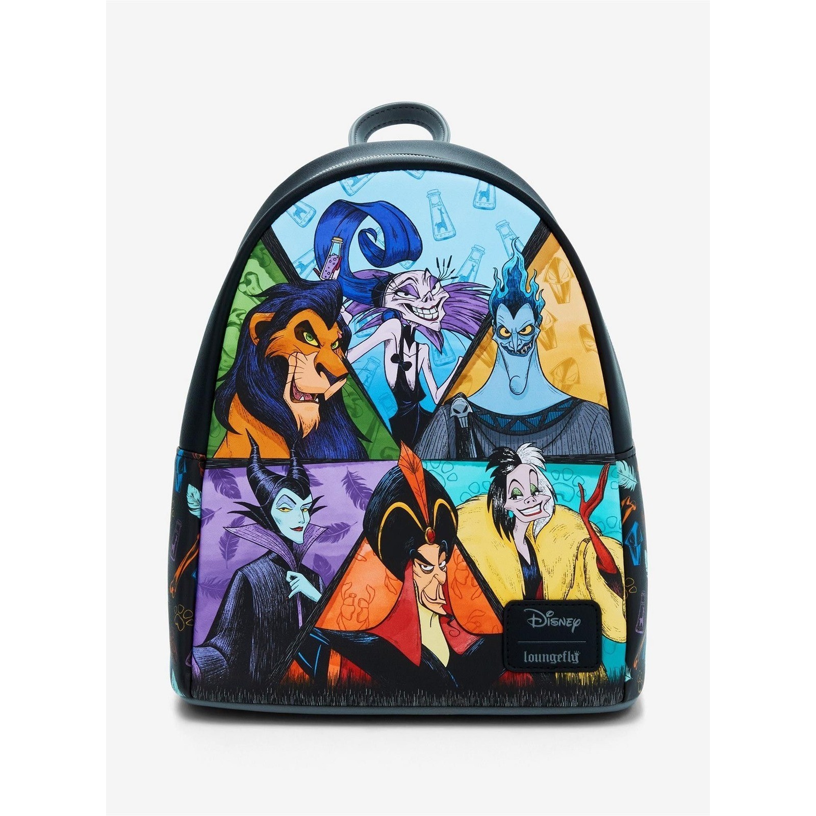 Disney Villains Loungefly Mini Backpack Scar Hades Maleficent Jafar Cruella Yzma