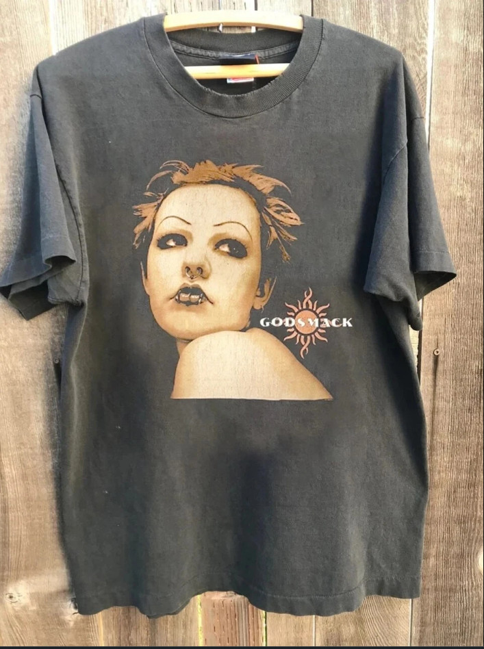 1998 Godsmack vtg Tour Charcoal Unisex T shirt Reprint Men Women S-5XL
