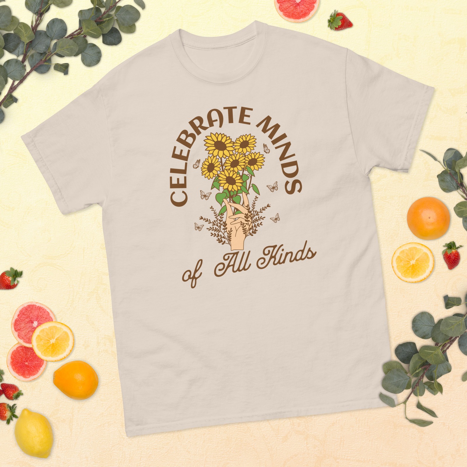 Celebrate Minds of All Kinds T-Shirt , Mental Health Tee, Therapy Gift