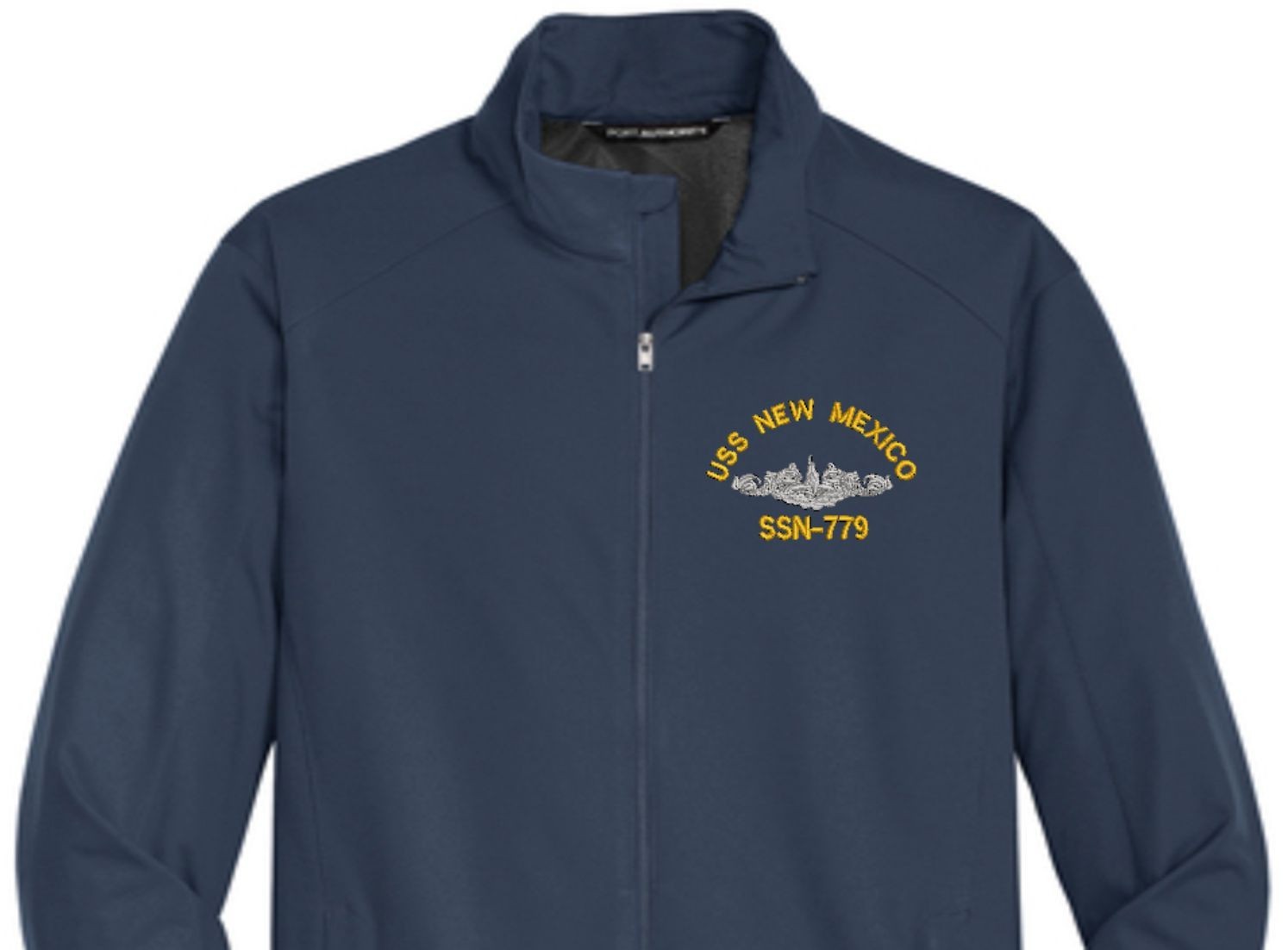 USS NEW MEXICO SSN-779 Soft Shell Jacket.  New.  U.S. Navy. DOLPHINS