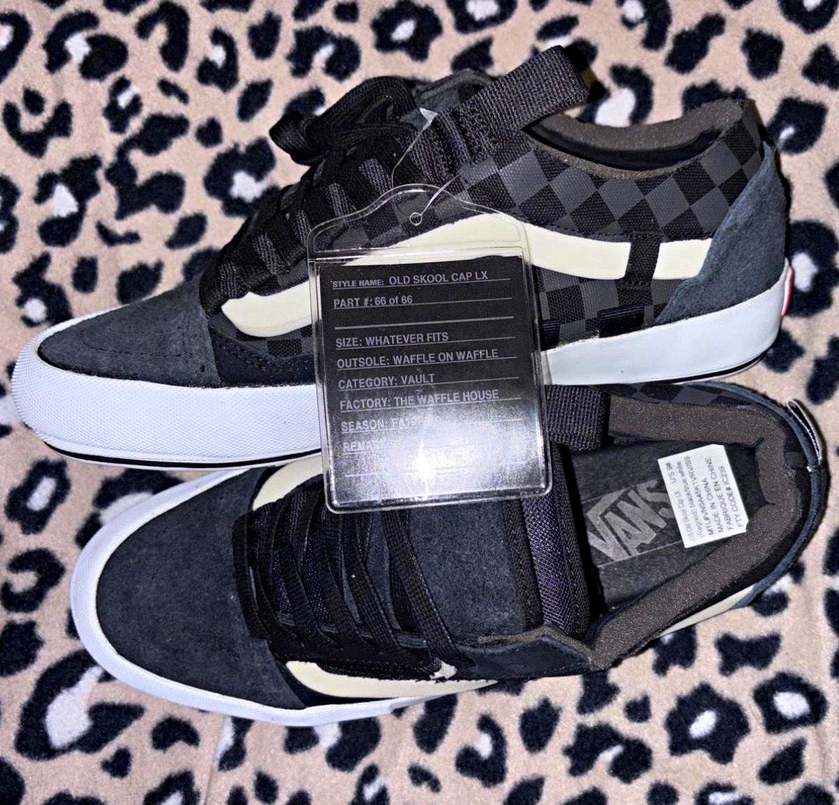 Rare Vans Vault Old Skool Cap LX Regrind Weartests men’s 9 send offers