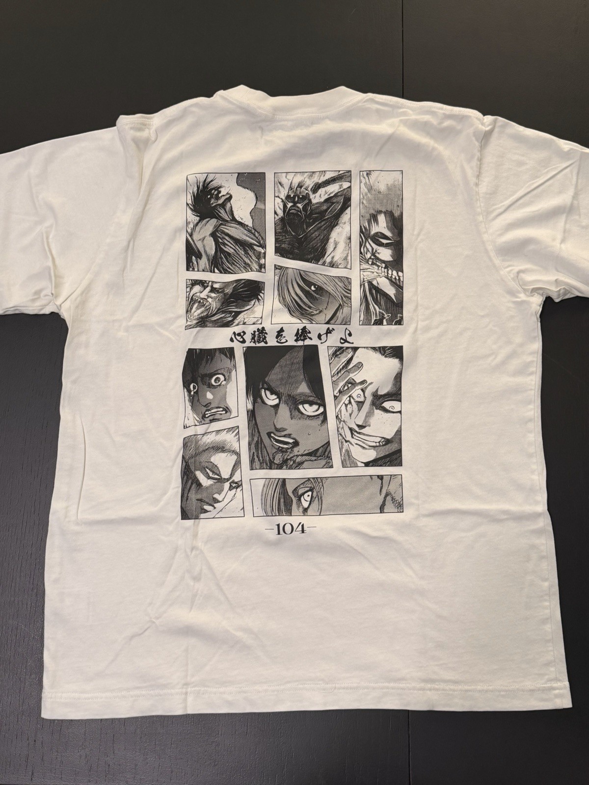 Uniqlo X Attack On Titan 104th Training Corps T-Shirt