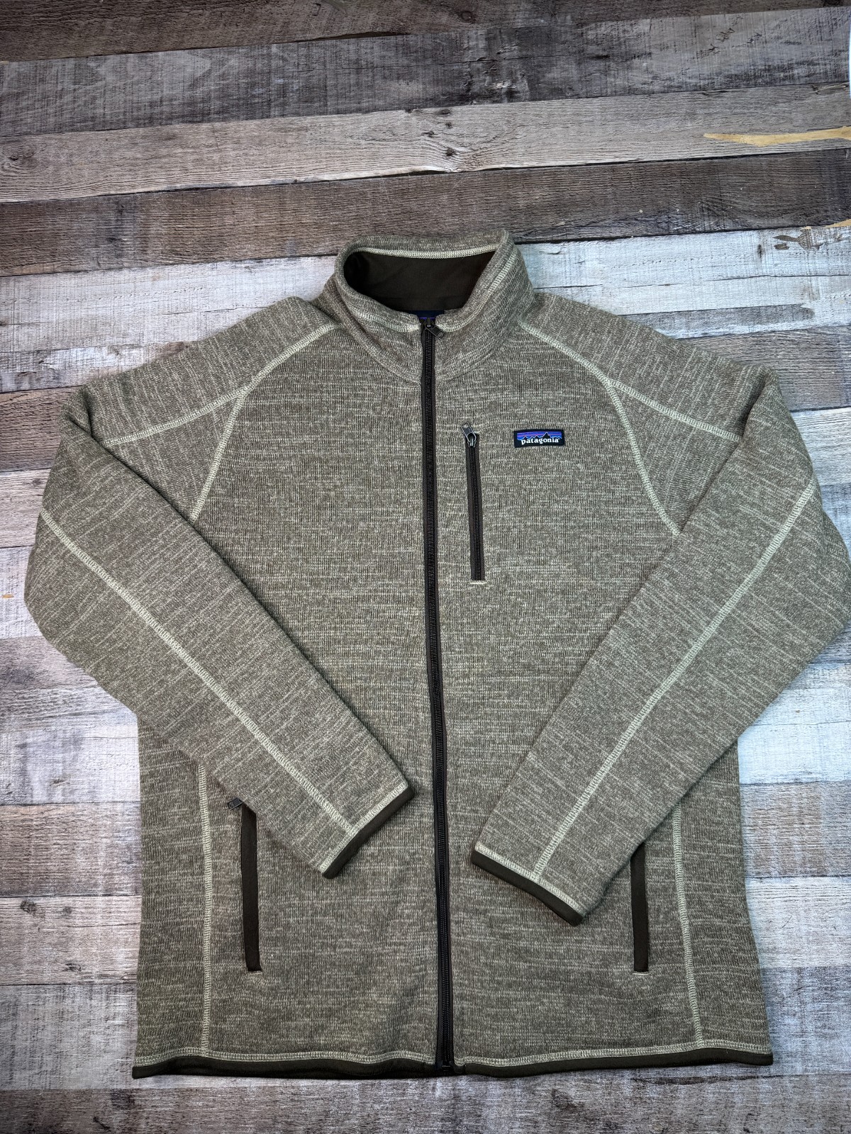 Patagonia Jacket Mens Large Better Sweater Full Zip Fleece Jacket Outdoor Hiking