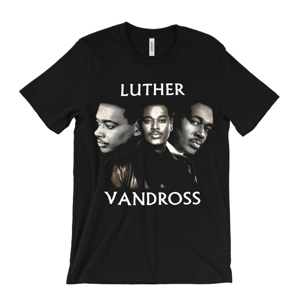 Luther Vandross T Shirt - R&B, soul, quiet storm, Never Too Much, Here and Now