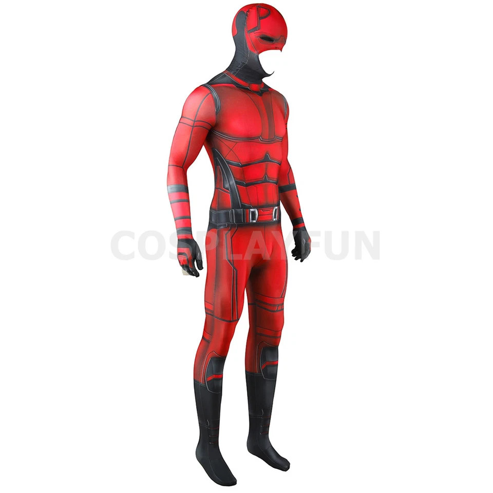 New Daredevil Jumpsuit Born Again Matt Murdock Suit Cosplay Costume Halloween