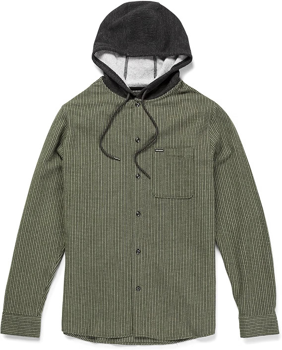 Volcom Men\'s Archbold Hooded Long Sleeve Shirt