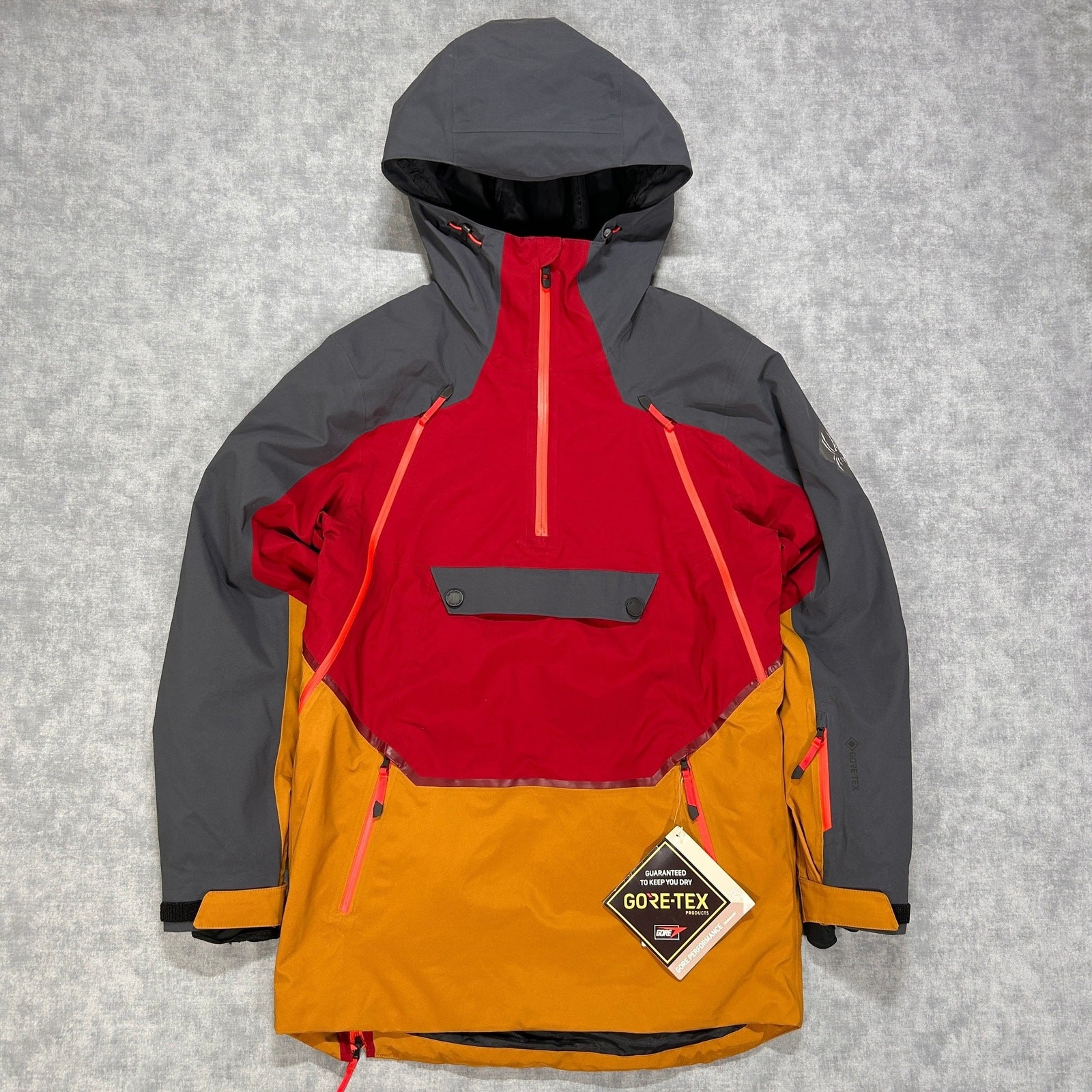 Spyder Tenmile GTX Gore-Tex Anorak Ski Jacket NWT Bobby Brown Mens Small