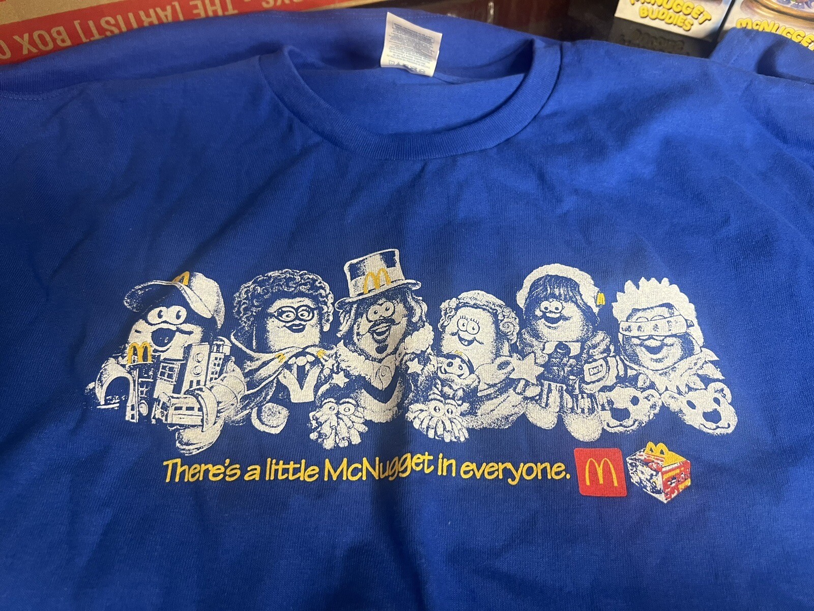 Authentic McDonald’s Kerwin Frost McNuggets Crew 2023 Shirt Large NEW IN BAG