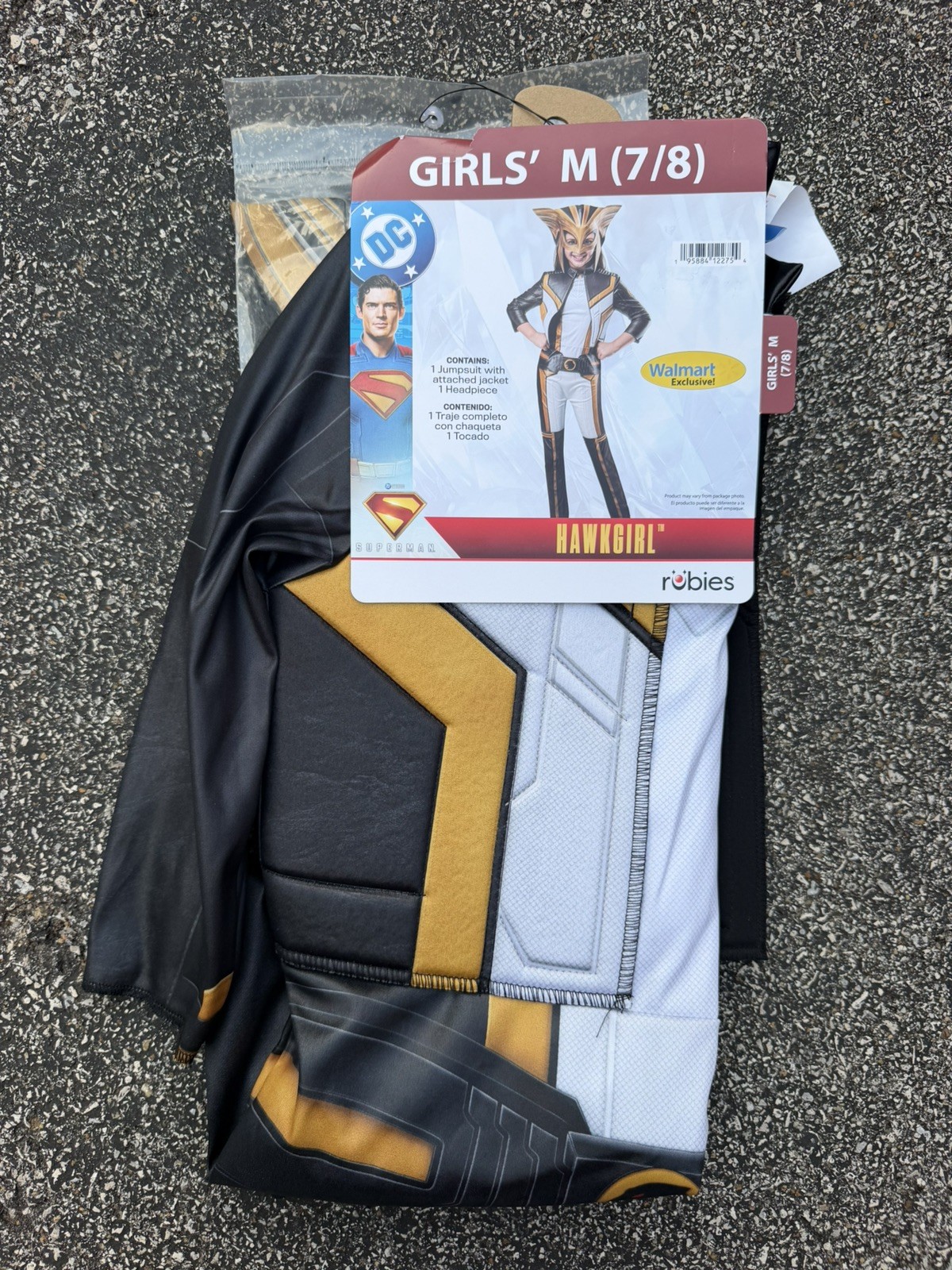 Rubie’s DC hawkgirl costume size 7/8 nwt
