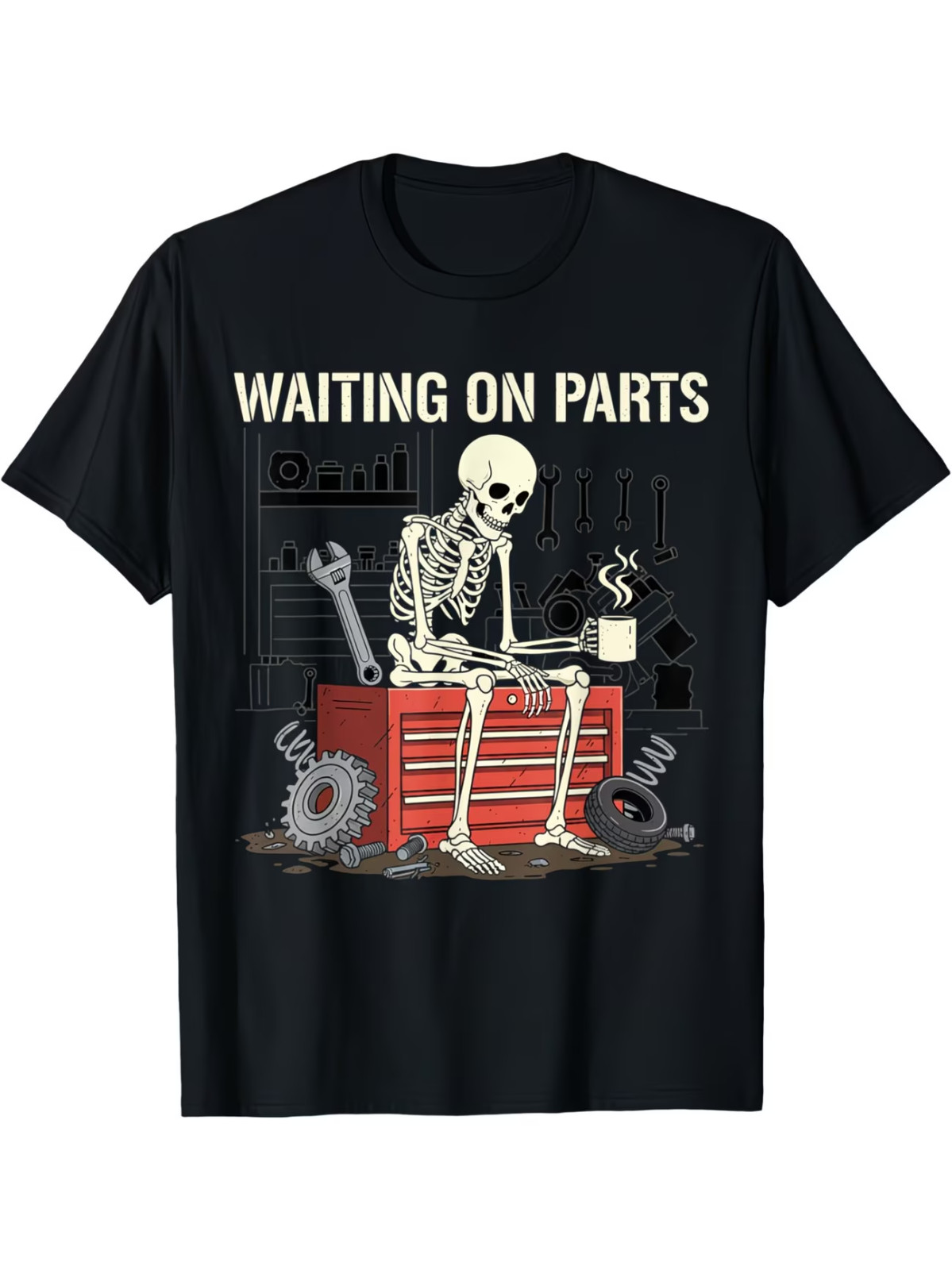 Waiting on Parts - T-shirt