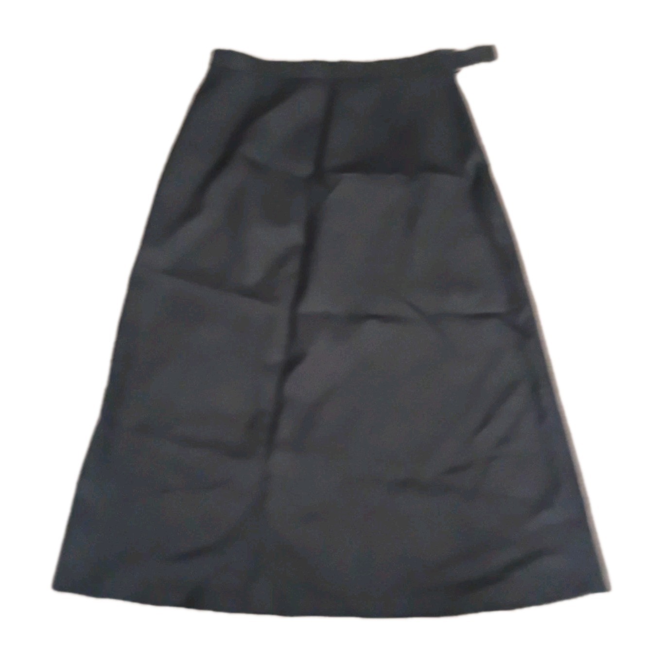 Vintage Nordstrom KGR Charcoal 100% Worsted Wool Skirt Sz 10 Heavy Weight Vtg