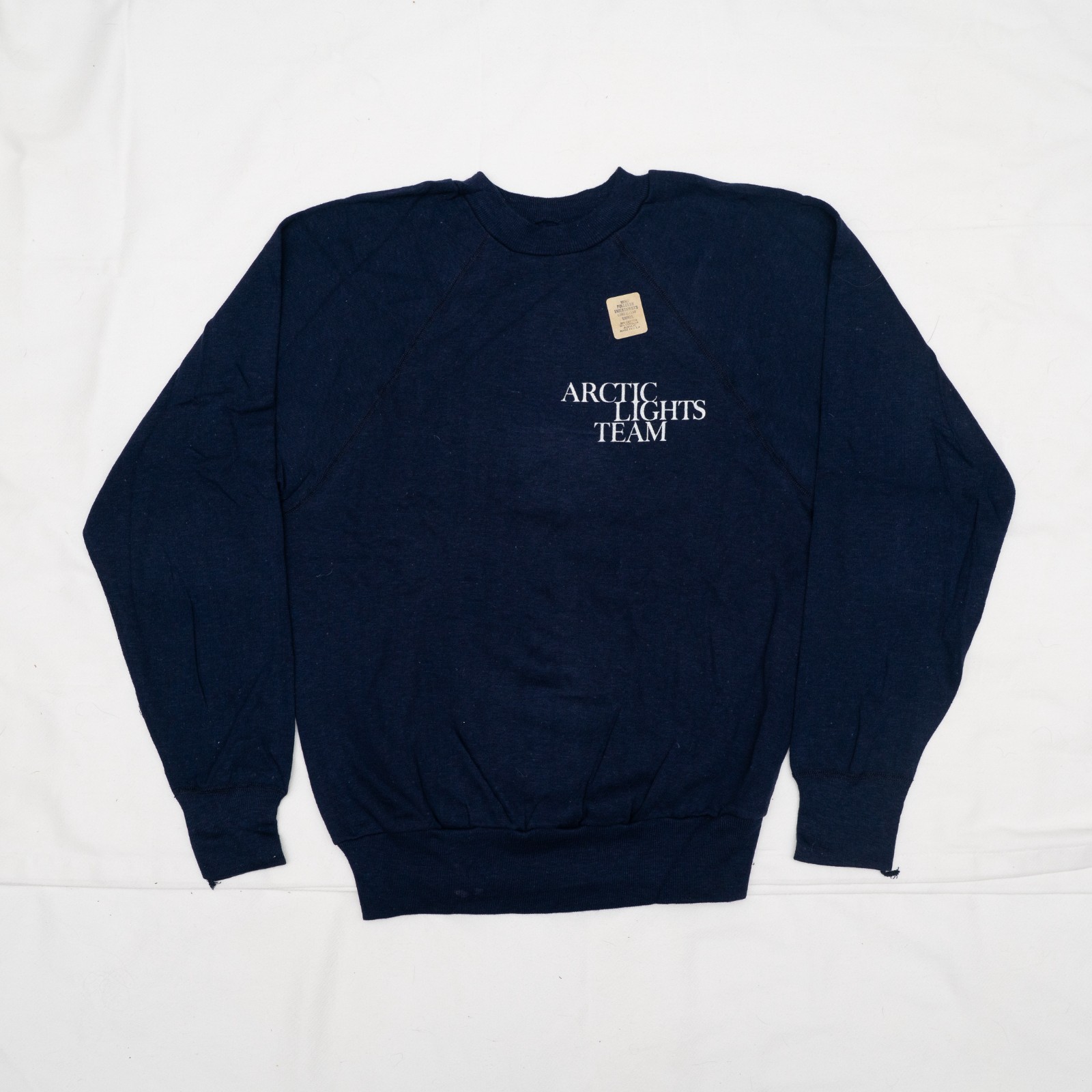 Vintage 70s NWT Deadstock Arctic Lights Team Raglan Sweatshirt Medium