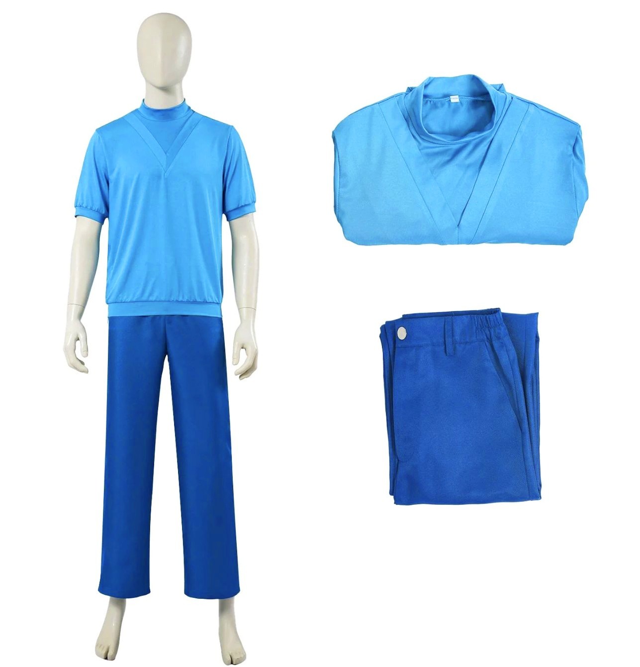 Adult Steve Minecraft Costume Cosplay Halloween Outfit Adult Halloween Costume