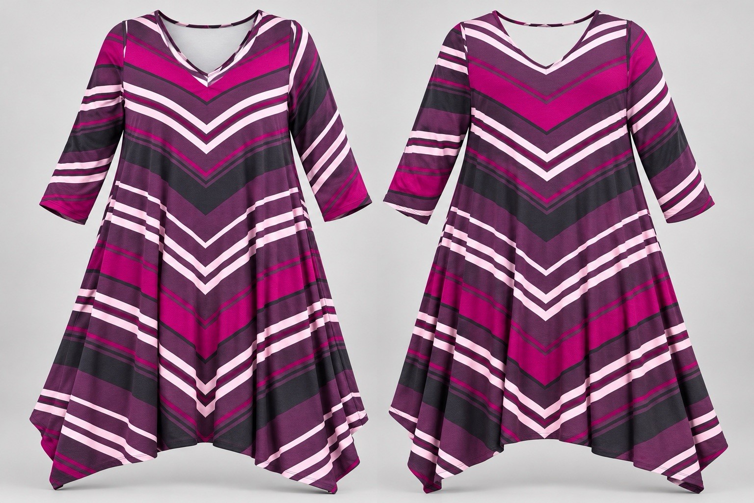 Torrid Mini Super Soft Trapeze Dress Size 3 Short Sleeve V Neck Red