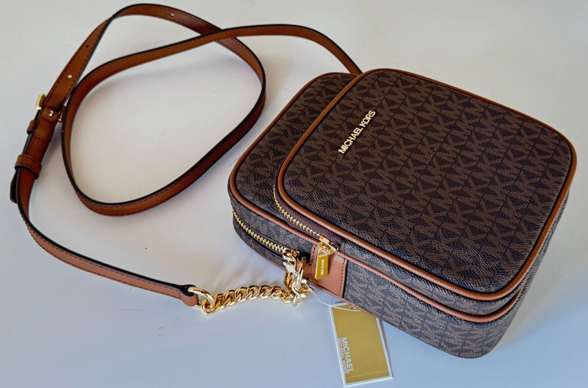 Michael Kors Jet Set Travel Crossbody Leather Shoulder bag