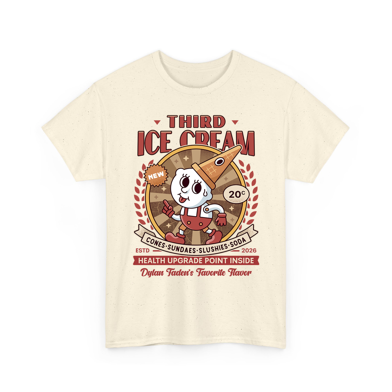 Dylan Faden Ice Cream Unisex T-Shirt. Control Resonant  Video Game.
