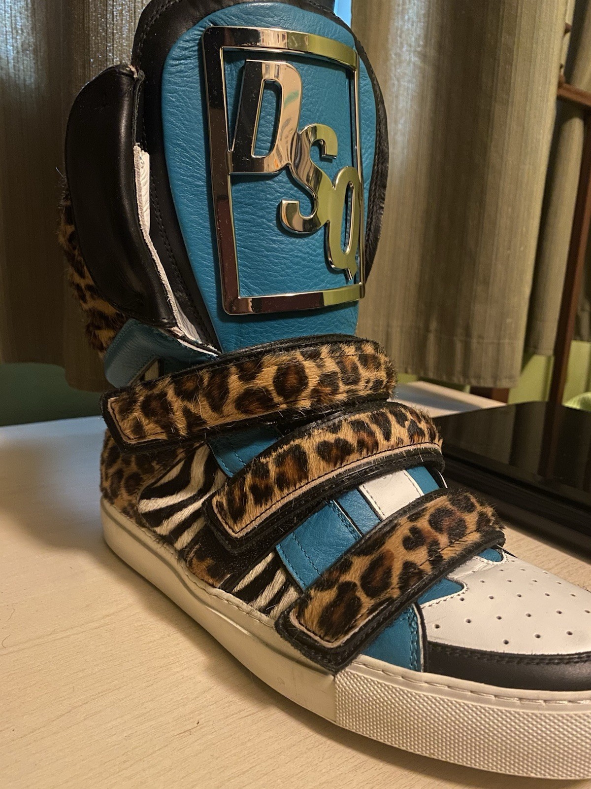 dsquared2 Studded High Top Jeremy Scot Limited Edition Men shoes