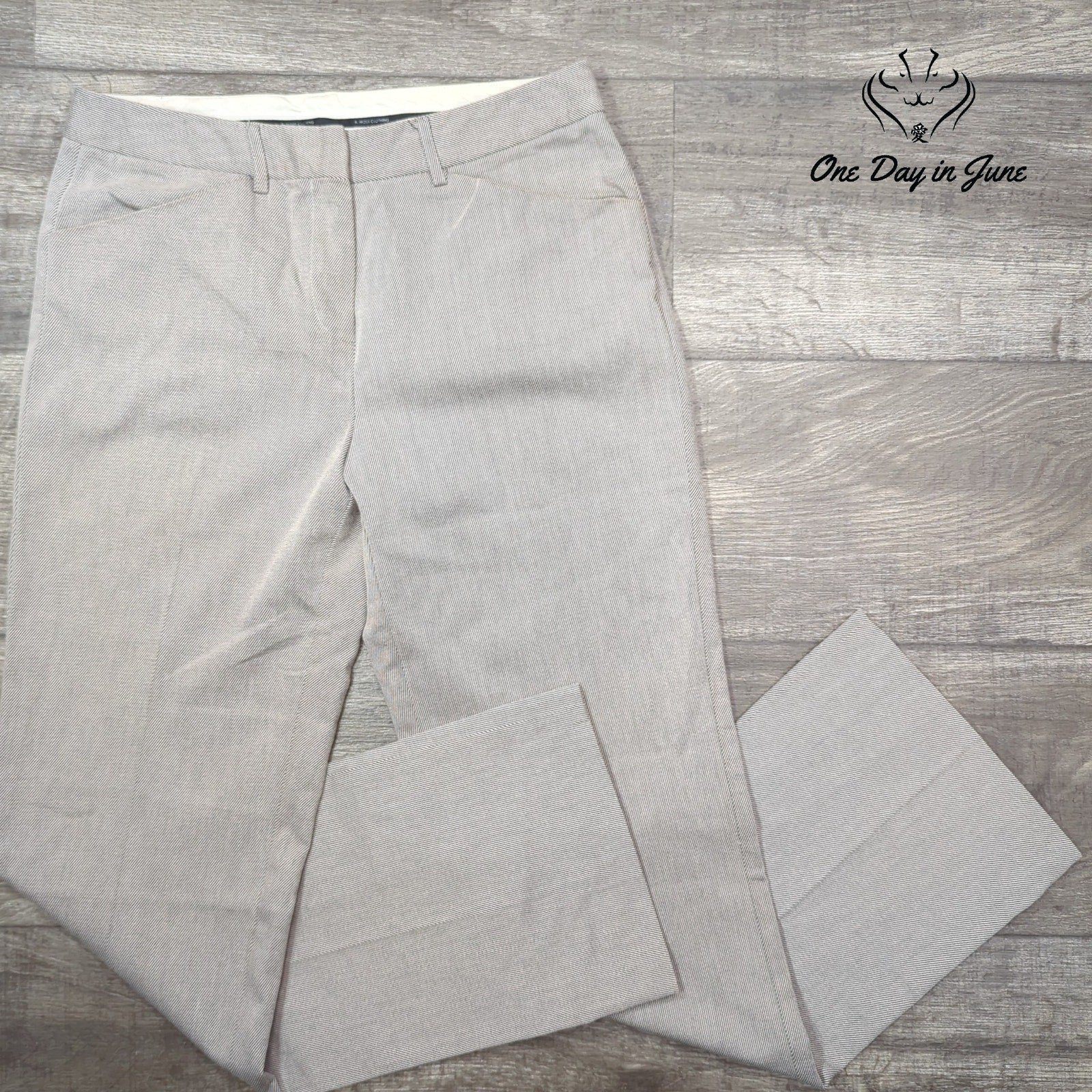 B. Moss Clothing Company Straight Leg Dress Pants Size 6