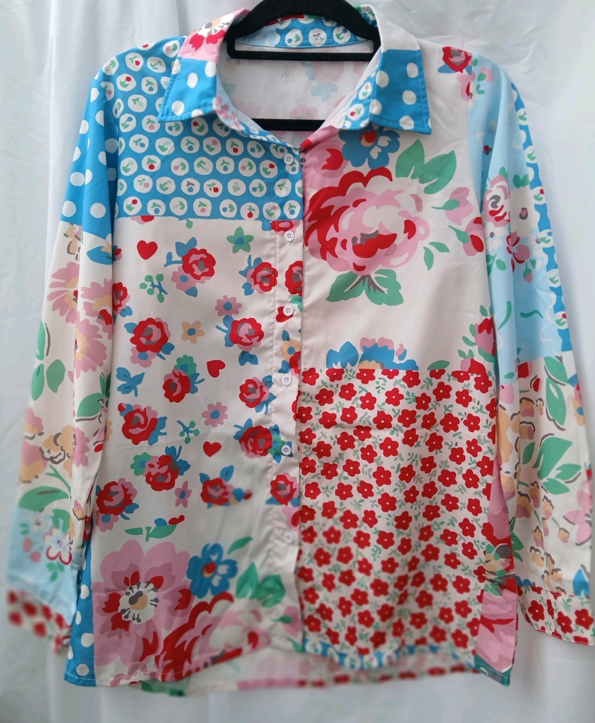 Preloved Women\'s Stunning Floral Shirt In A Size Medium In VGC