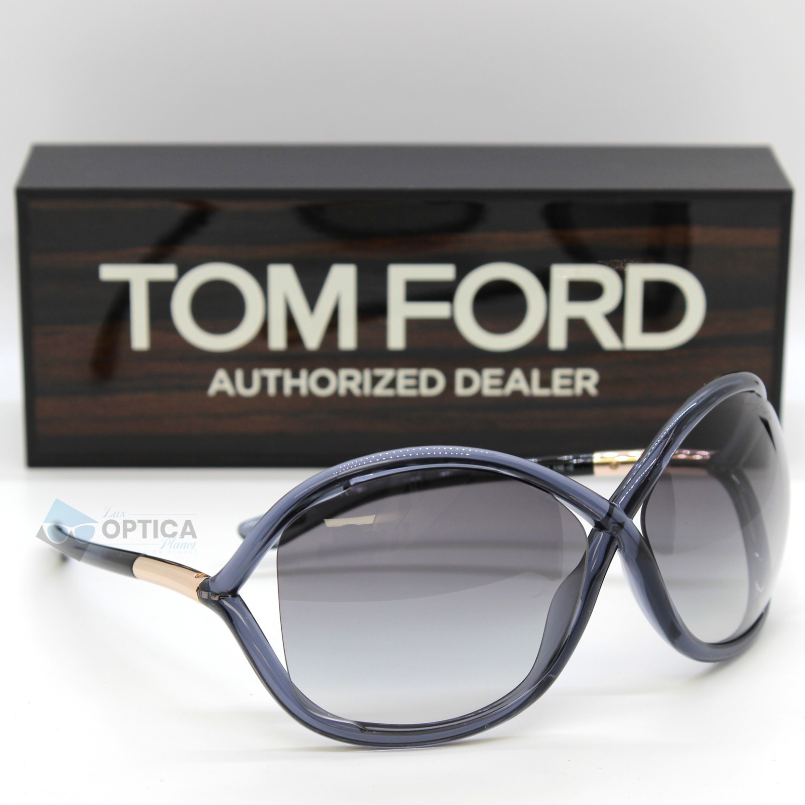 New Tom Ford Sunglasses Women Whitney TF0009 B5 Gray Gradient Lenses