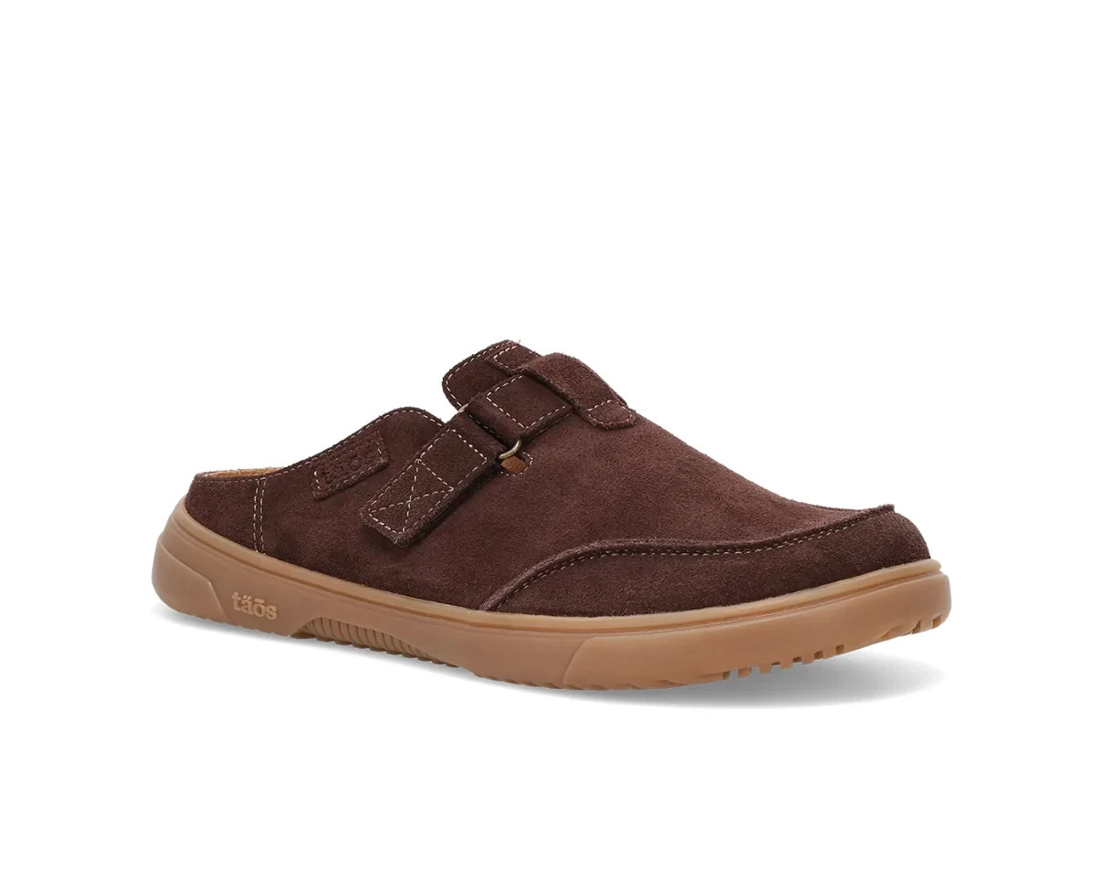 Taos Trivia Cocoa Suede Slip On Women’s Clog US 7 - 11